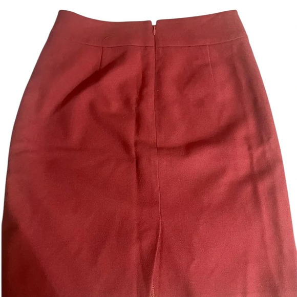 J. Crew Zip Wool Mini Skirt Size 4 - Picture 2 of 15